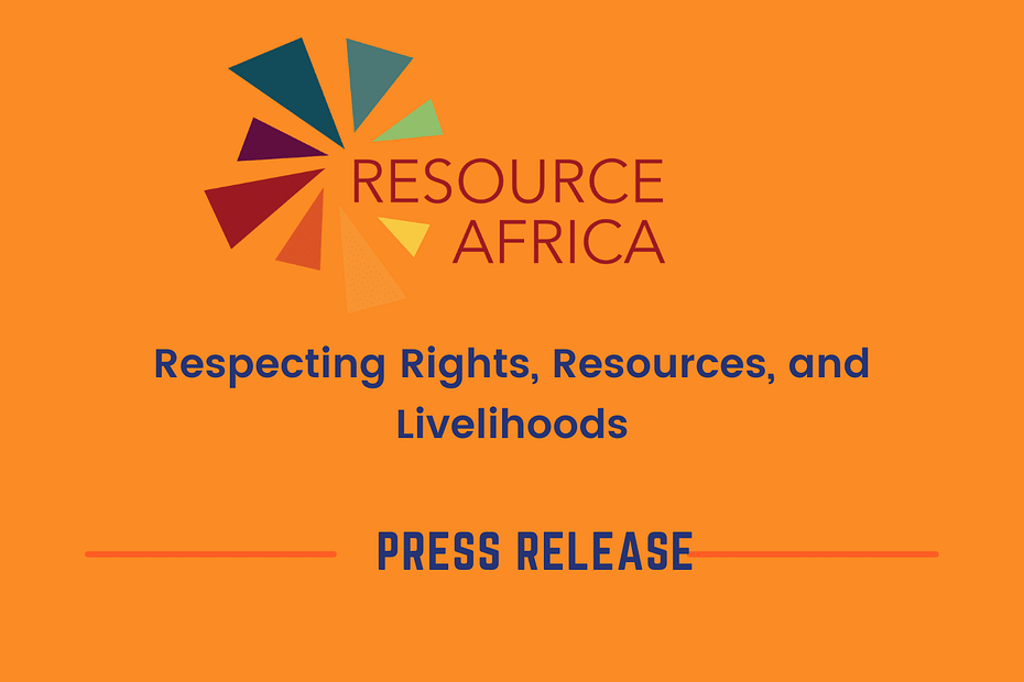 Resource Africa Press Release